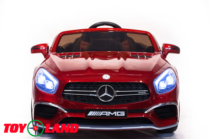 Электромобиль Mercedes-Benz SL65, цвет – красный  
